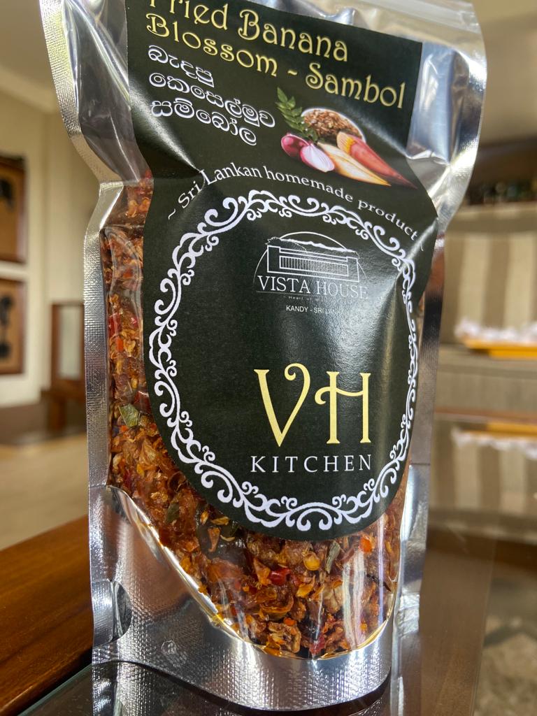 Fried Banana Blossom Sambol - VH Kitchen